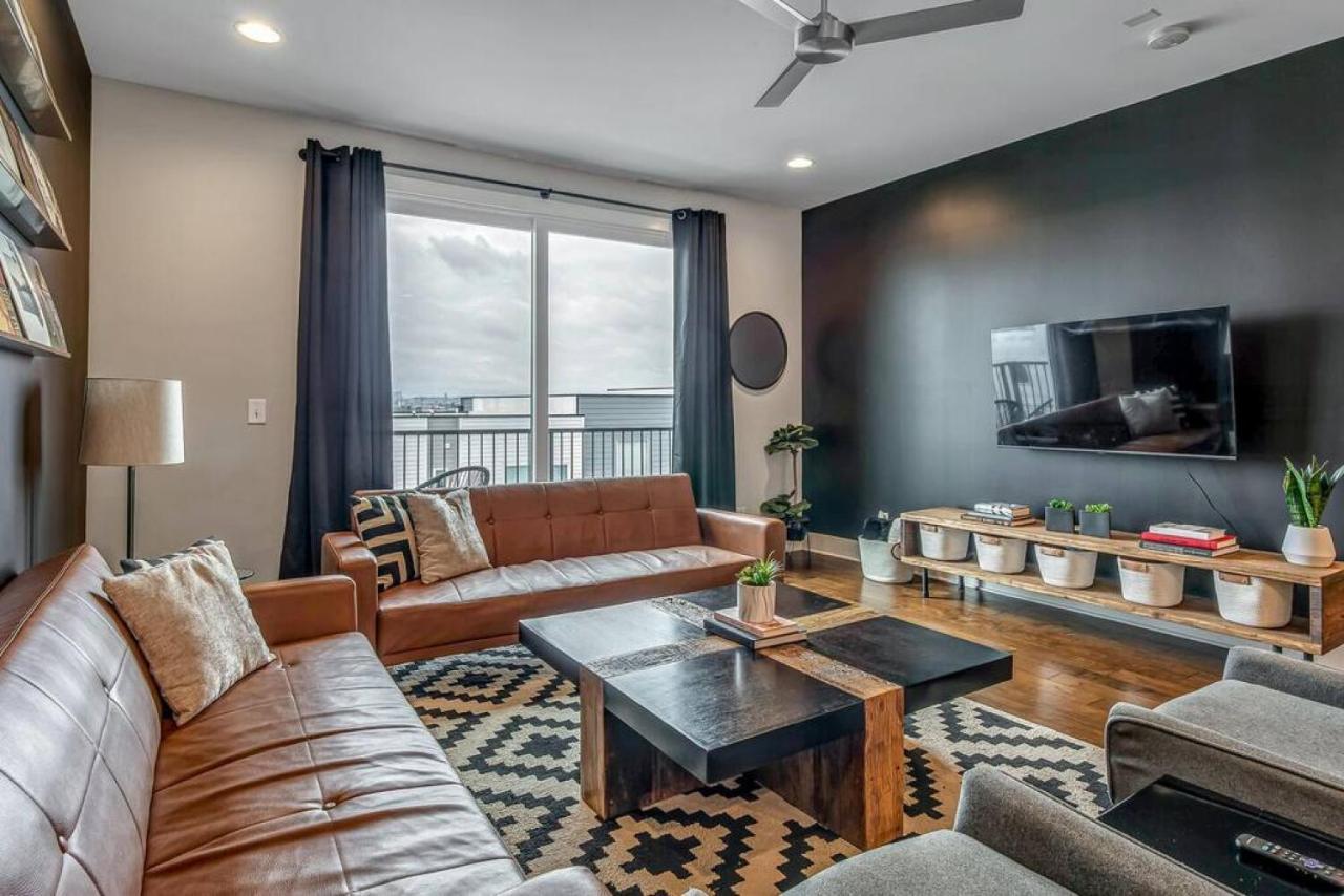 Big New And Modern With Skyline View Mural And Ping Pong Nashville Dış mekan fotoğraf