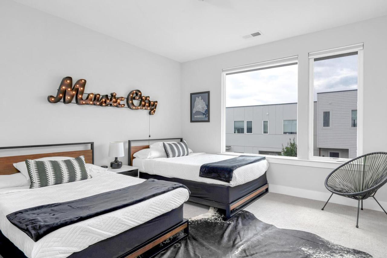 Big New And Modern With Skyline View Mural And Ping Pong Nashville Dış mekan fotoğraf